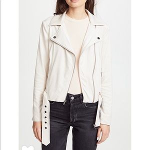 Cupcakes and Cashmere Suede Moto Jacket